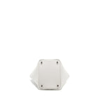 Hermes Picotin 18 Lock Bag Clemence new white SHW