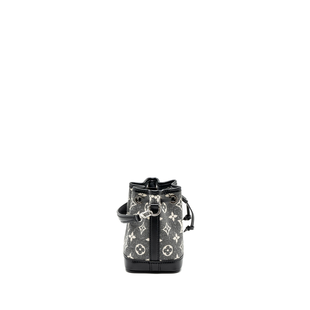 LOUIS VUITTON NANO NOE JACQUARD DENIM BLACK MULTICOLOUR SHW (NEW VERSION)