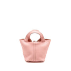 Hermes picotin 18 lock bag clemence 3Q rose sakura SHW