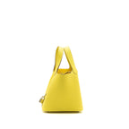 HERMES PICOTIN 18 LOCK BAG CLEMENCE LIME SHW