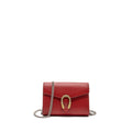 GUCCI DIONYSUS WALLET ON CHAIN CALFSKIN RED MULTICOLOUR HARDWARE