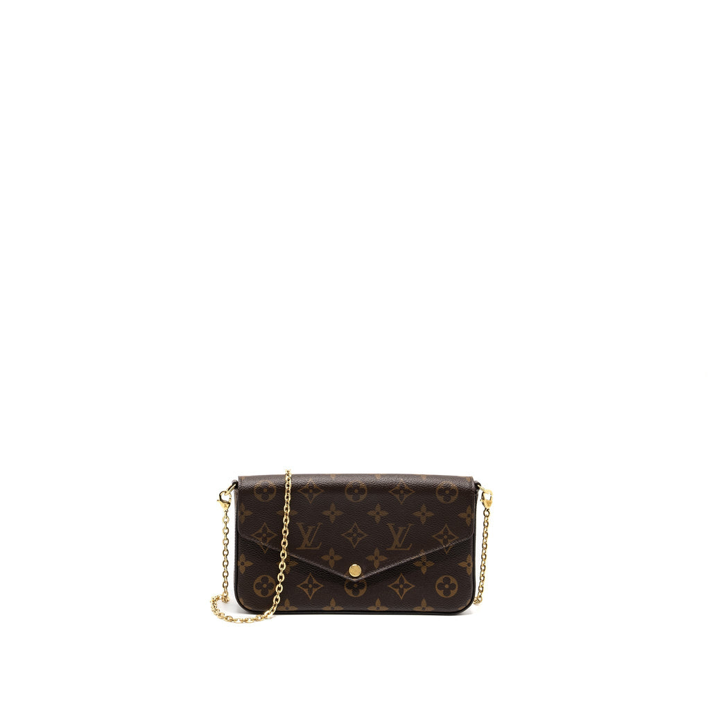 LOUIS VUITTON FELICIE POCHETTE MONOGRAM CANVAS GHW