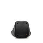 HERMES PICOTIN 22 LOCK BAG CLEMENCE BLACK GHW