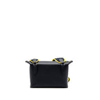 Hermes Videpoches togo black with multicolour strap SHW