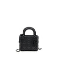 DIOR MINI LADY DIOR CALFSKIN SO BLACK