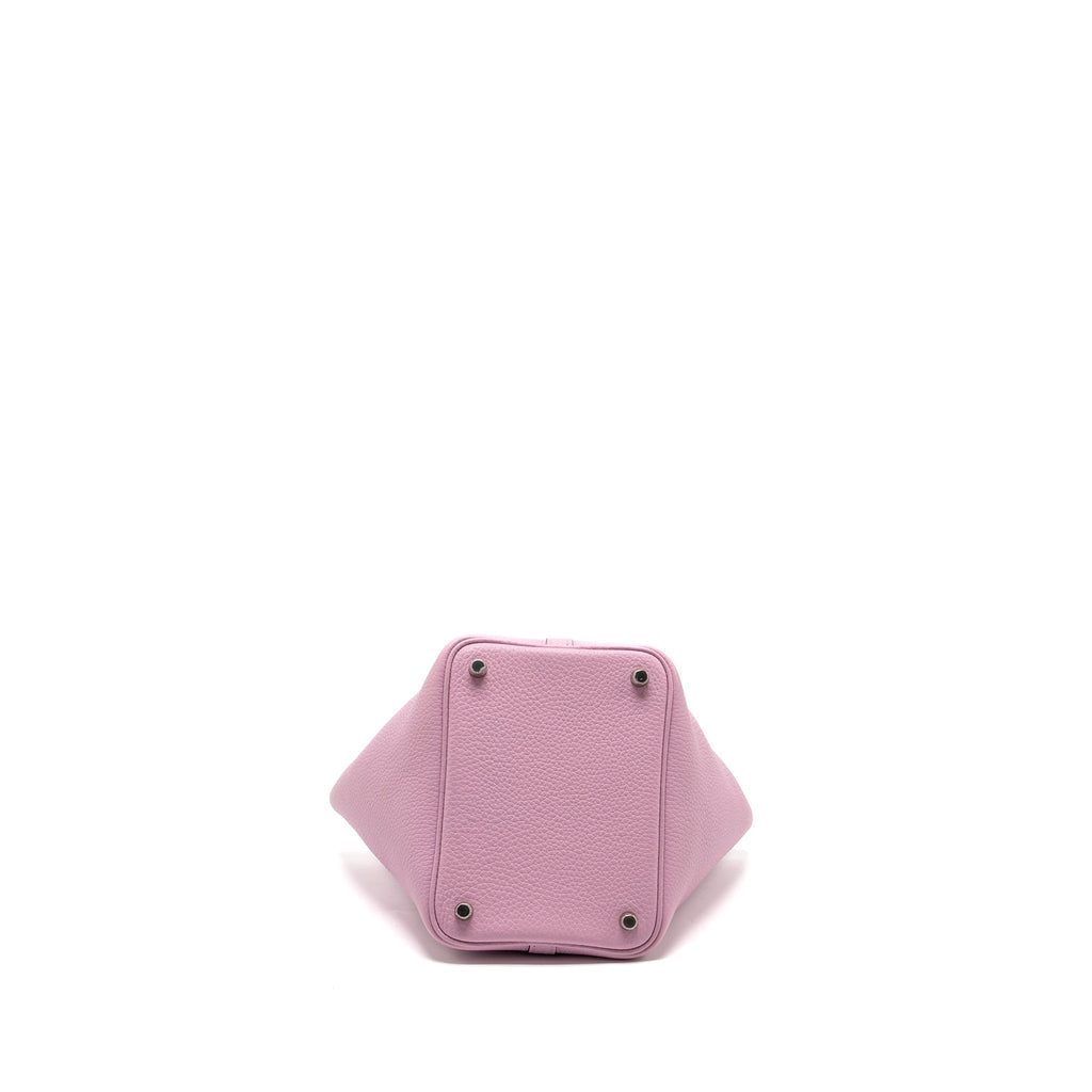 Hermes picotin 18 Lock Bag Clemence X9 Mauve Sylvestre SHW