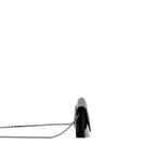 CHANEL CLASSIC WALLET ON CHAIN PATENT BLACK SHW