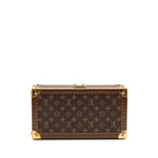 Louis Vuitton coffret 8 montres watch case monogram canvas GHW