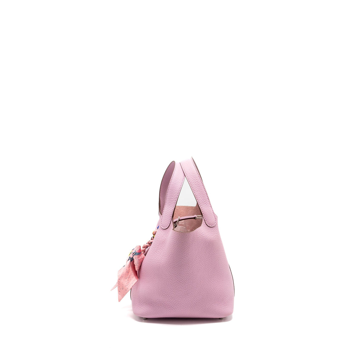 Hermes picotin 18 Lock Bag Clemence X9 Mauve Sylvestre SHW