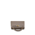 Hermes Kelly 25 Epsom 8F Gris Etain GHW