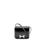 HERMES MINI CONSTANCE BOX BLACK SHW