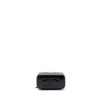 CHANEL 24C GOLD CRUSH LONG VANITY CASE SHINY CALFSKIN BLACK GHW (MICROCHIP)