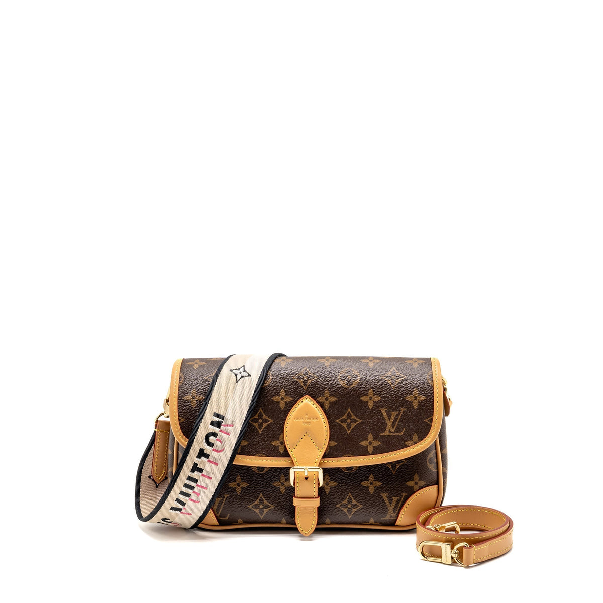 LOUIS VUITTON DIANE BAG MONOGRAM CANVAS GHW