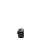 CHANEL 24C GOLD CRUSH LONG VANITY CASE SHINY CALFSKIN BLACK GHW (MICROCHIP)
