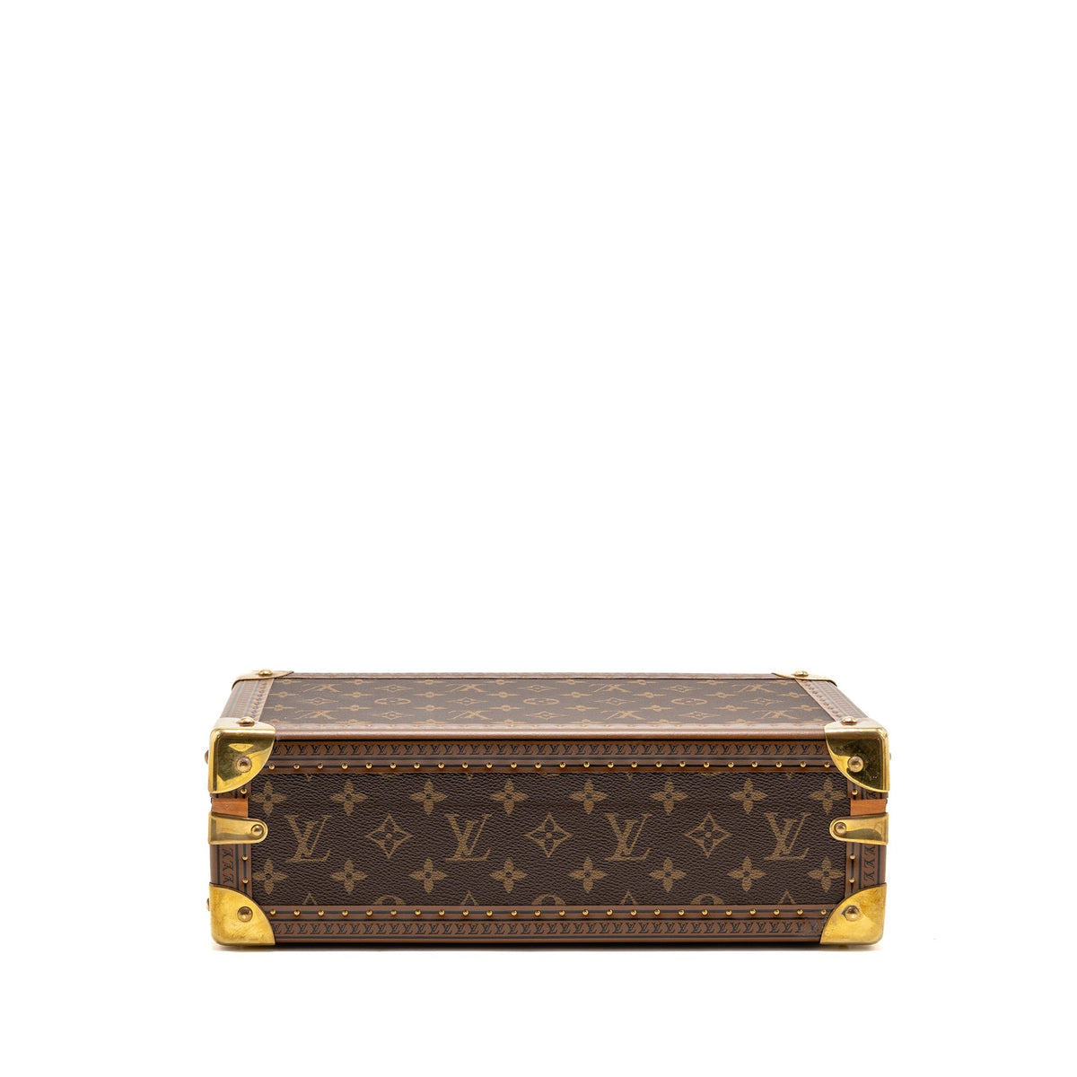 Louis Vuitton coffret 8 montres watch case monogram canvas GHW