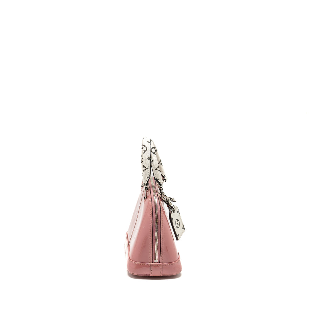 LOUIS VUITTON ALMA BB VERNIS PATENT ROSE BLUSH SHW