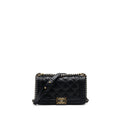 CHANEL MEDIUM BOY BAG CALFSKIN BLACK MULTICOLOUR HARDWARE