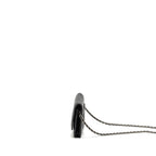 CHANEL CLASSIC WALLET ON CHAIN LAMBSKIN BLACK SHW