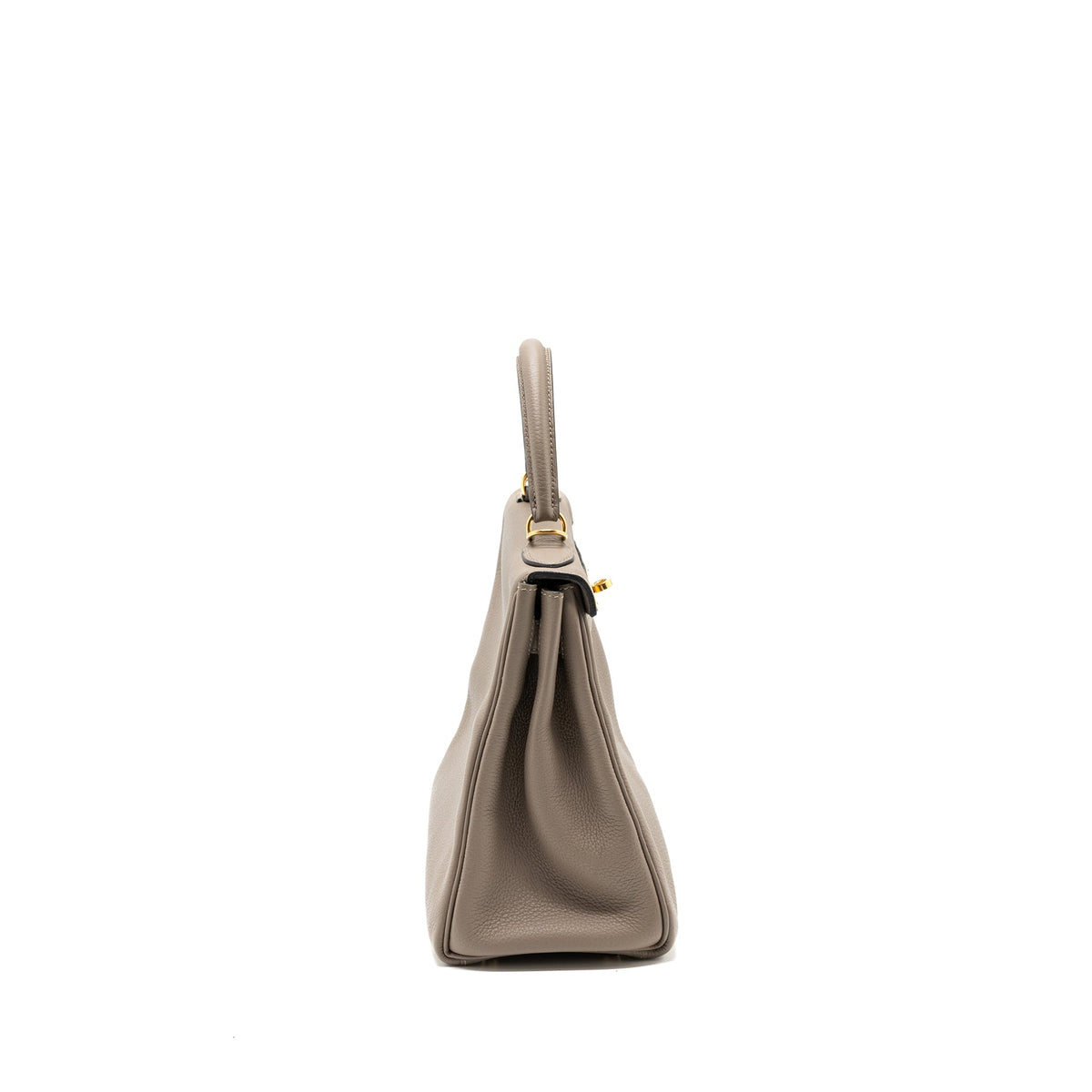 Hermes Kelly 28 togo gris asphalt GHW
