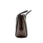 LOUIS VUITTON KIMONO TOTE BAG LEATHER / MONOGRAM CANVAS GHW