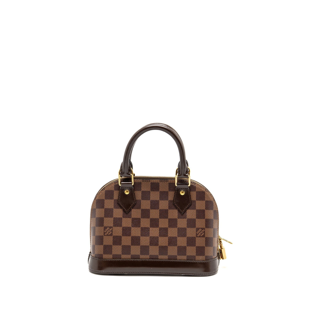 LOUIS VUITTON ALMA BB DAMIER EBENE GHW