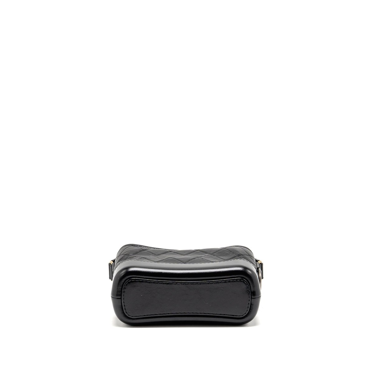 CHANEL SMALL GABRIELLE HOBO BAG WITH TOP HANDLE AGED CALFSKIN BLACK MULTICOLOURED HARDWARE