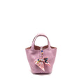 Hermes picotin 18 Lock Bag Clemence X9 Mauve Sylvestre SHW