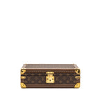 Louis Vuitton coffret 8 montres watch case monogram canvas GHW