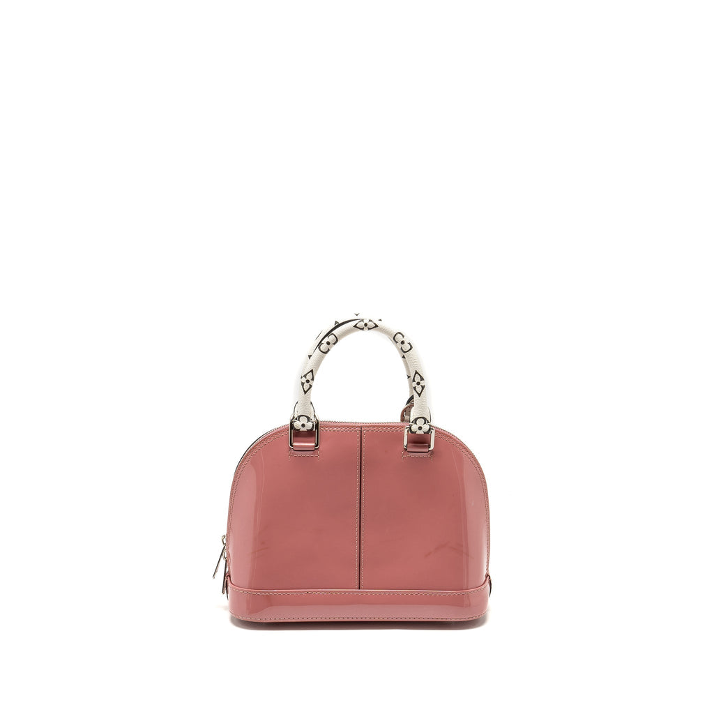 LOUIS VUITTON ALMA BB VERNIS PATENT ROSE BLUSH SHW