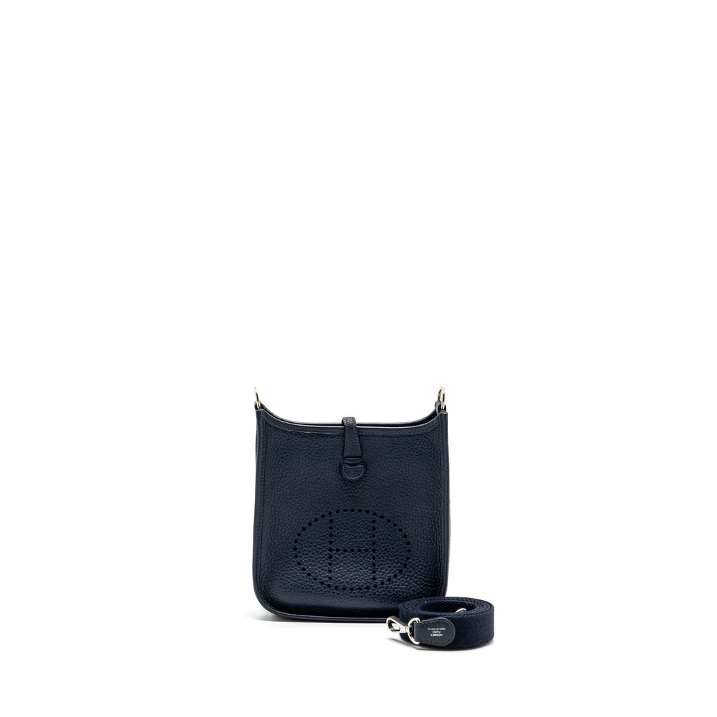 HERMES MINI EVELYNE CLEMENCE BLUE NUIT SHW
