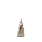 Hermes kelly 25 togo beton GHW with an extra hermes rodeo pm bag charm