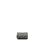 DIOR 30 MONTAIGNE POUCH WITH CHAIN CANVAS BLUE OBLIQUE GHW