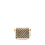 GUCCI MINI HORSEBIT 1955 BAG GG SUPREME CANVAS/LEATHER WHITE/MULTICOLOUR GHW