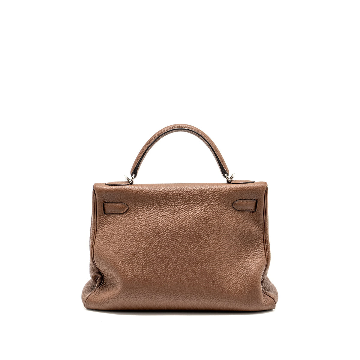 Hermes kelly 32 togo chocolate SHW