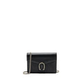 GUCCI DIONYSUS MINI CHAIN BAG CALFSKIN BLACK SHW