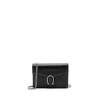 GUCCI DIONYSUS MINI CHAIN BAG CALFSKIN BLACK SHW