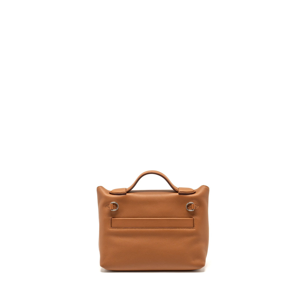 Hermes Mini 24/24 2424-21 Bag Evercolor/Swift Gold SHW
