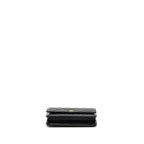 CHANEL CLASSIC WALLET ON CHAIN LAMBSKIN BLACK GHW