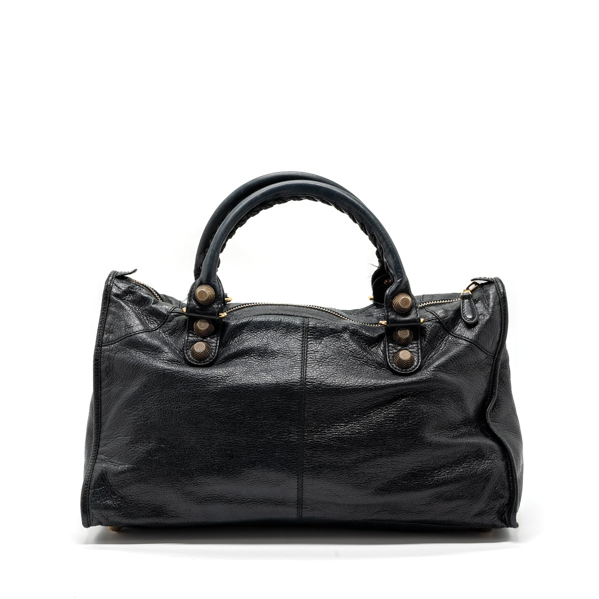 BALENCIAGA G21 WORK BAG LEATHER BLACK GHW