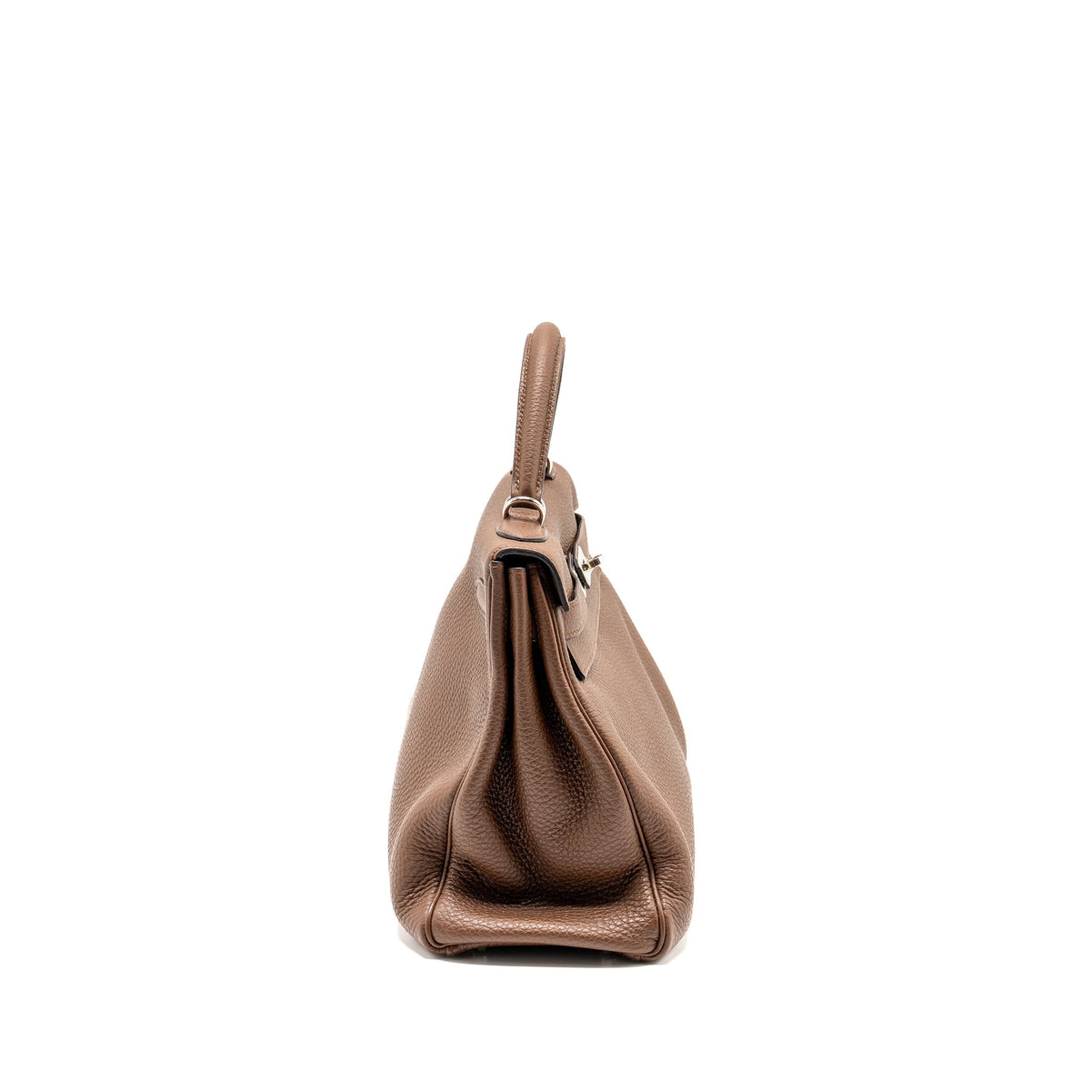 Hermes kelly 32 togo chocolate SHW