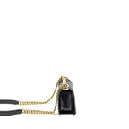 CHANEL SMALL BOY BAG LAMBSKIN BLACK GHW