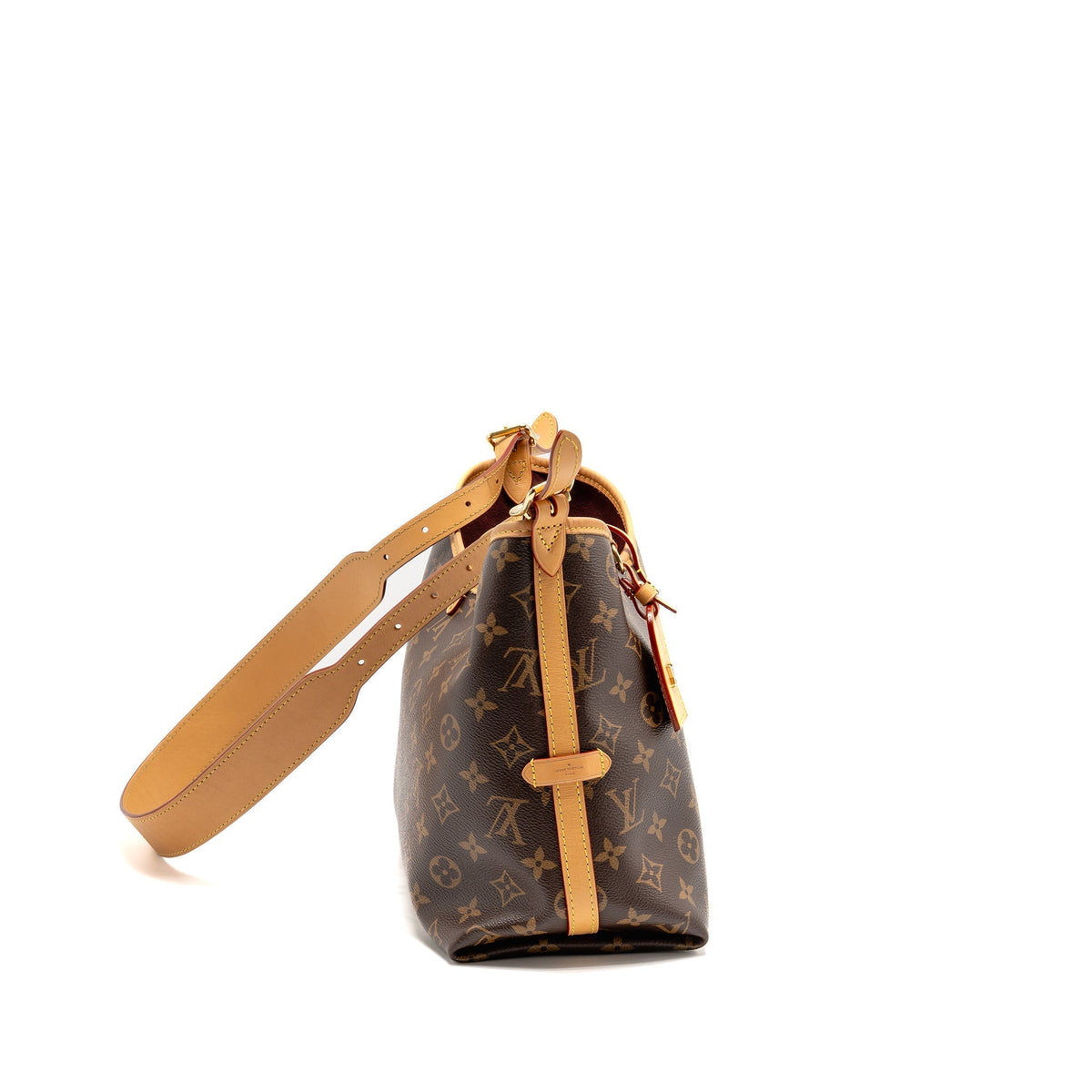 LOUIS VUITTON CARRYALL PM MONOGRAM CANVAS/LEATHER GHW