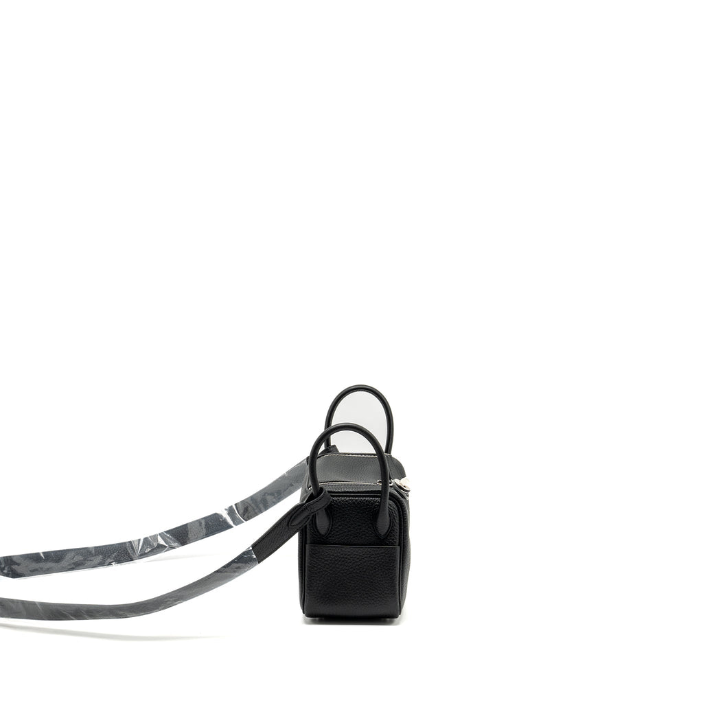 HERMES MINI LINDY CLEMENCE BLACK SHW