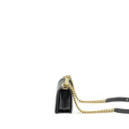 CHANEL SMALL BOY BAG LAMBSKIN BLACK GHW