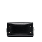 CHANEL DEAUVILLE STUDDED TOTE BAG CAVIAR BLACK SHW