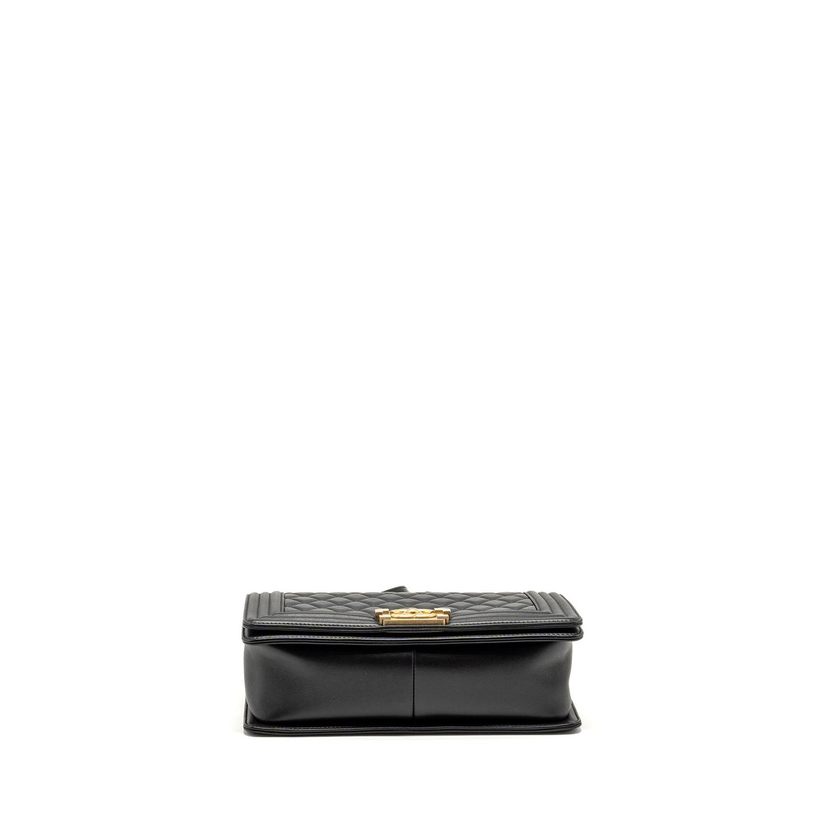 CHANEL MEDIUM BOY BAG CALFSKIN BLACK GHW