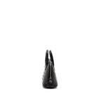 HERMES MINI BOLIDE ALLIGATOR MISSISSIPPIENSIS MAT BLACK SHW