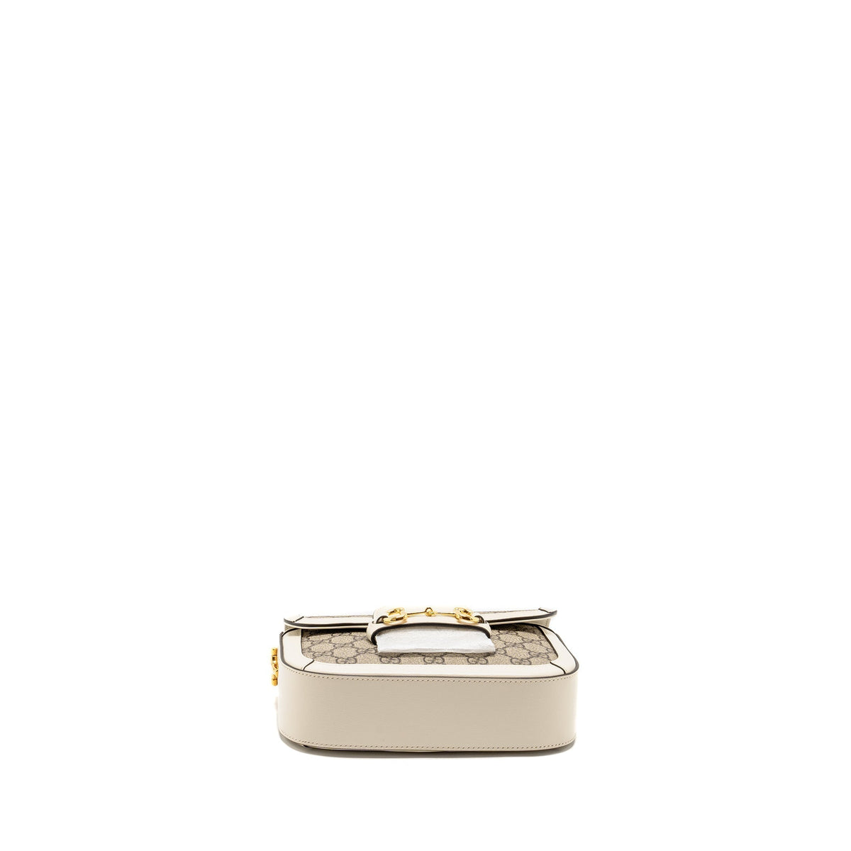 GUCCI MINI HORSEBIT 1955 BAG GG SUPREME CANVAS/LEATHER WHITE/MULTICOLOUR GHW