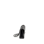CHANEL SMALL CLASSIC DOUBLE FLAP BAG CAVIAR BLACK SHW (MICROCHIP)