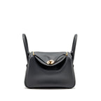 Hermes lindy 26 swift gris misty/black GHW